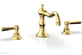 Phylrich HENRI Deck Tub Set - Lever Handle - 161-41 - Satin Gold