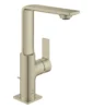 Grohe Allure Single-Hole Single-Handle L-Size Bathroom Faucet 1.2 Gpm in Brushed Nickel