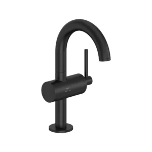 Grohe Single Hole Single-Handle M-Size Bathroom Faucet 1.2 Gpm in Matte Black