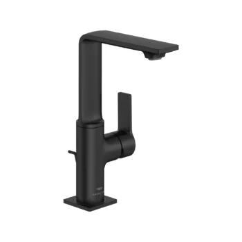 Grohe Allure Single-Hole Single-Handle L-Size Bathroom Faucet 1.2 Gpm in Matte Black