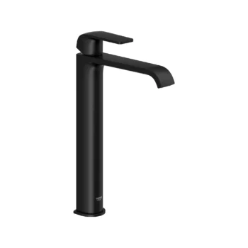Grohe Single Hole Single-Handle Deck Mount Vessel Sink Faucet 1.2 Gpm in Matte Black