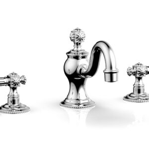 Phylrich MARVELLE Widespread Faucet lever Handles 162-02 – Polished Chrome