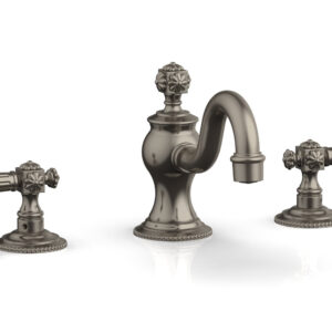 Phylrich MARVELLE Widespread Faucet lever Handles 162-02 – Pewter