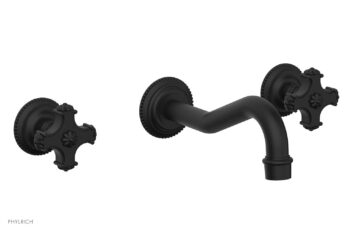 Phylrich MARVELLE Wall Lavatory Set 162-11 - Matte Black
