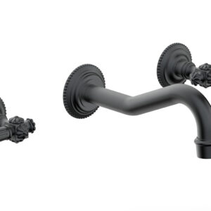 Phylrich MARVELLE Wall Lavatory Set 162-12 – Gun Metal