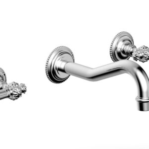 Phylrich MARVELLE Wall Lavatory Set 162-12 – Polished Chrome