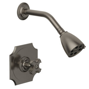 Phylrich MARVELLE Pressure Balance Shower Set – Cross Handle 162-21 – Pewter