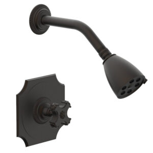Phylrich MARVELLE Pressure Balance Shower Set – Cross Handle 162-21 – Oil Rubbed Bronze
