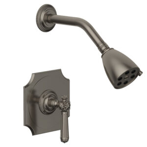 Phylrich MARVELLE Pressure Balance Shower Set – Lever Handle 162-22 – Pewter