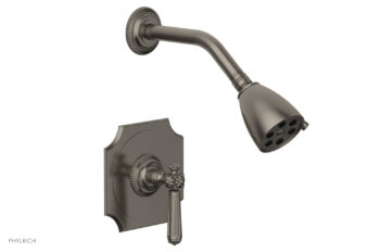 Phylrich MARVELLE Pressure Balance Shower Set - Lever Handle 162-22 - Pewter