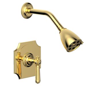 Phylrich MARVELLE Pressure Balance Shower Set – Lever Handle 162-22 – Polished Gold