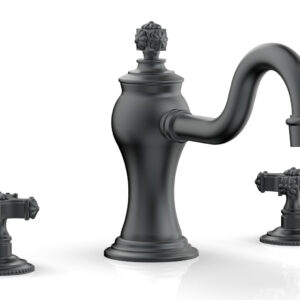 Phylrich MARVELLE Deck Tub Set – Cross Handles 162-40 – Gun Metal