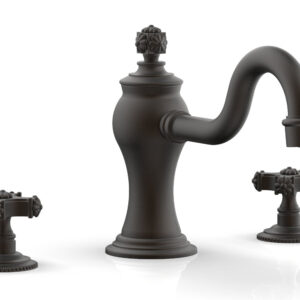 Phylrich MARVELLE Deck Tub Set – Cross Handles 162-40 – Oil Rubbed Bronze