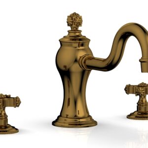 Phylrich MARVELLE Deck Tub Set – Cross Handles 162-40 – French Brass