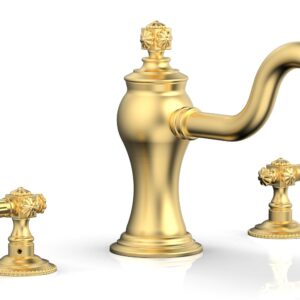 Phylrich MARVELLE Deck Tub Set – Lever Handles 162-41 – Burnished Gold