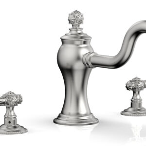 Phylrich MARVELLE Deck Tub Set – Lever Handles 162-41 – Satin Chrome