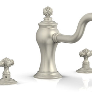 Phylrich MARVELLE Deck Tub Set – Lever Handles 162-41 – Burnished Nickel