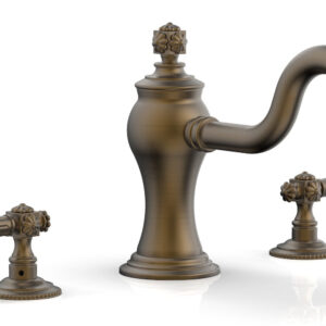 Phylrich MARVELLE Deck Tub Set – Lever Handles 162-41 – Old English Brass