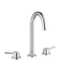 Grohe 8-Inch Widespread 2-Handle L-Size Bathroom Faucet 1.2 Gpm in Chrome