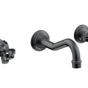 Phylrich COURONNE Wall Lavatory Set 163-11 – Gun Metal