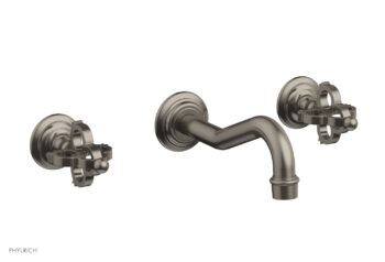 Phylrich COURONNE Wall Lavatory Set 163-11 - Pewter
