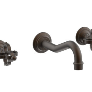 Phylrich COURONNE Wall Lavatory Set 163-11 – Oil Rubbed Bronze