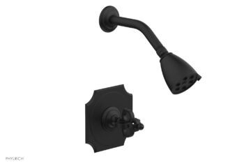 Phylrich COURONNE Pressure Balance Shower Set 163-21 - Matte Black