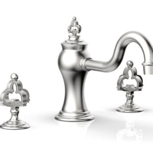 Phylrich COURONNE Deck Tub Set 163-40 – Satin Chrome