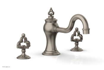 Phylrich COURONNE Deck Tub Set 163-40 - Pewter