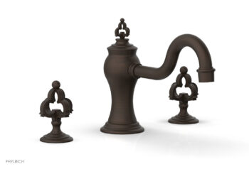 Phylrich COURONNE Deck Tub Set 163-40 - Antique Bronze