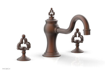Phylrich COURONNE Deck Tub Set 163-40 - Weathered Copper