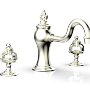 Phylrich COURONNE Deck Tub Set 163-40 – Satin Nickel