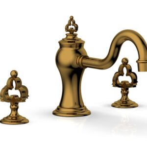 Phylrich COURONNE Deck Tub Set 163-40 – French Brass