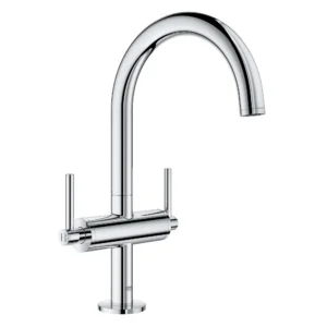 Grohe Single Hole Two-Handle L-Size Bathroom Faucet 1.2 Gpm in Chrome