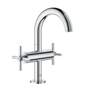 Grohe Single Hole Two-Handle M-Size Bathroom Faucet 1.2 Gpm in Chrome