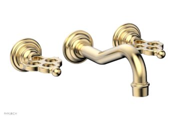 Phylrich MAISON Wall Lavatory Set 164-11 - Satin Brass