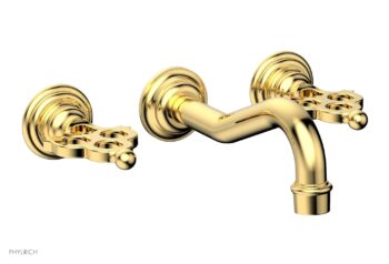Phylrich MAISON Wall Lavatory Set 164-11 - Polished Gold