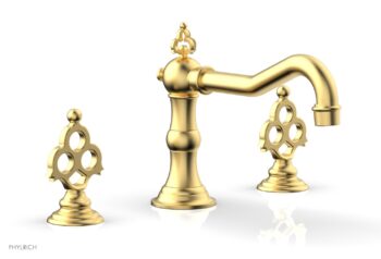 Phylrich MAISON Deck Tub Set 164-40 - Burnished Gold