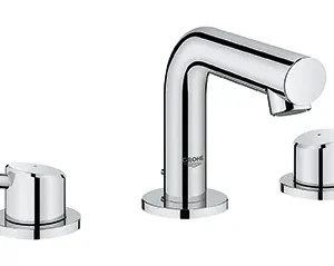 Grohe 8-Inch Widespread 2-Handle S-Size Bathroom Faucet 1.2 Gpm in Chrome