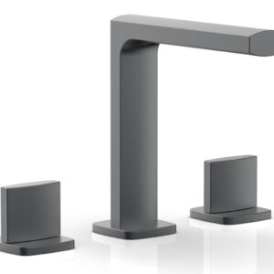 Phylrich RADI Widespread Faucet – Blade Handle High Spout 181-01 – Gun Metal
