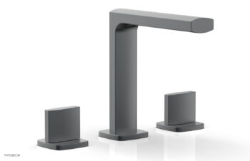 Phylrich RADI Widespread Faucet - Blade Handle High Spout 181-01 - Gun Metal