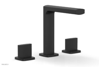 Phylrich RADI Widespread Faucet - Blade Handle High Spout 181-01 - Matte Black