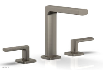 Phylrich RADI Widespread Faucet Lever Handles High Spout 181-02 - Pewter