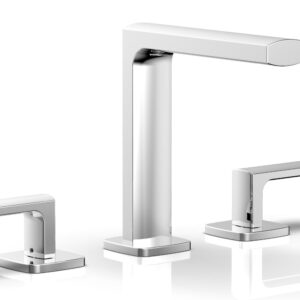 Phylrich RADI Widespread Faucet Lever Handles High Spout 181-02 – Polished Chrome