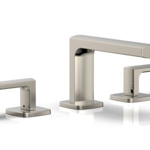 Phylrich RADI Widespread Faucet – Lever Handles Low Spout 181-05 – Polished Nickel