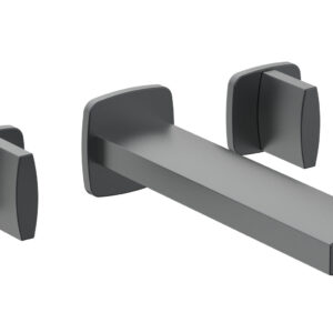 Phylrich RADI Wall Lavatory Set – Blade Handles 181-11 – Gun Metal
