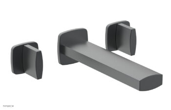 Phylrich RADI Wall Lavatory Set - Blade Handles 181-11 - Gun Metal