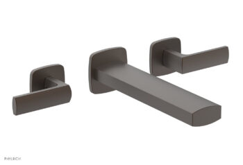Phylrich RADI Wall Lavatory Set - Lever Handles 181-12 - Oil Rubbed Bronze