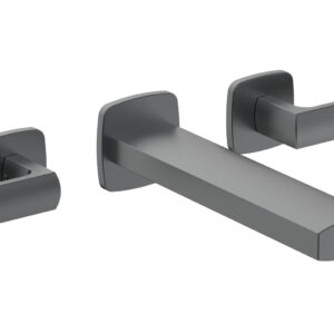 Phylrich RADI Wall Lavatory Set – Lever Handles 181-12 – Gun Metal