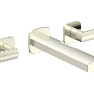 Phylrich RADI Wall Lavatory Set – Lever Handles 181-12 – Satin Nickel